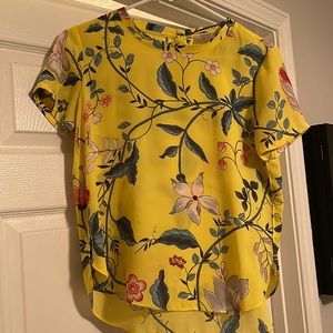 Loft floral blouse